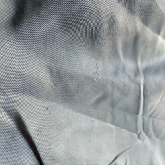 Vintage Retro Varsity Coaches Bomber Satin Buttons Up Jacket Dunbrooke USA L - Picture 8 of 12